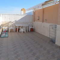 bungalow 2 chambres avec solarium à Los Balcones, Torrevieja